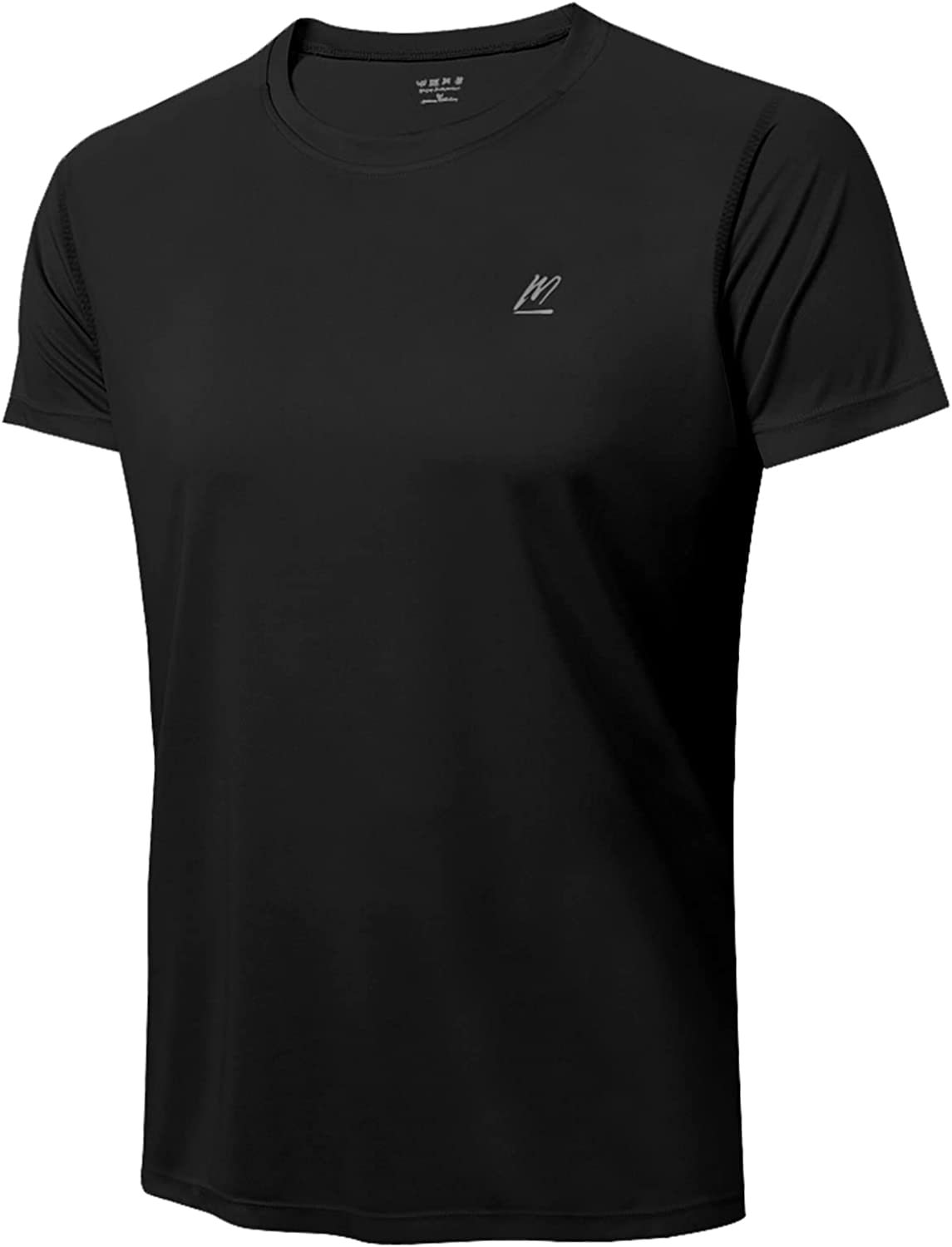 Men's Swim Shirts Rash Guard UPF 50+ Sun Protection Shirt Quick Dry SPF Short Sleeve Workout Fishing Running T Shirts