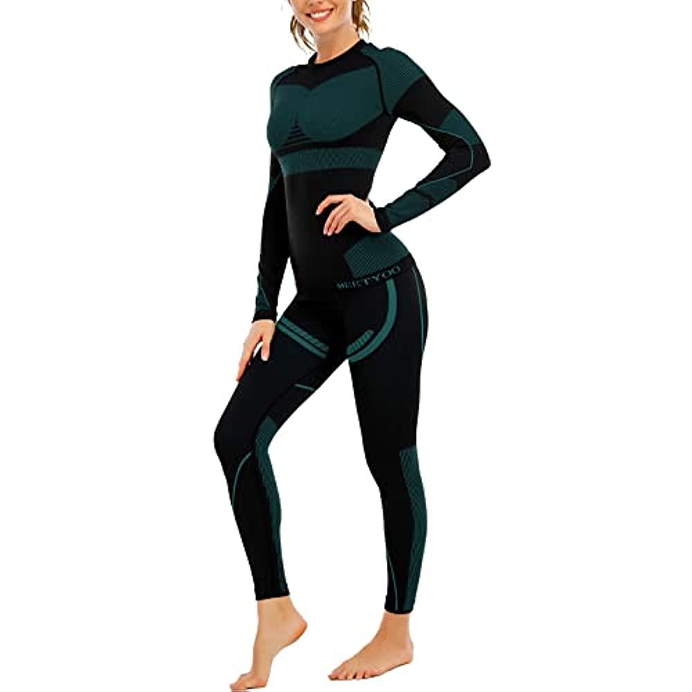 Fanceey Womens Thermal Long Johns Warm Winter Thermal Underwear Women For  Second Skin Female Thermal Suit 201027 From Lu01, $27.71