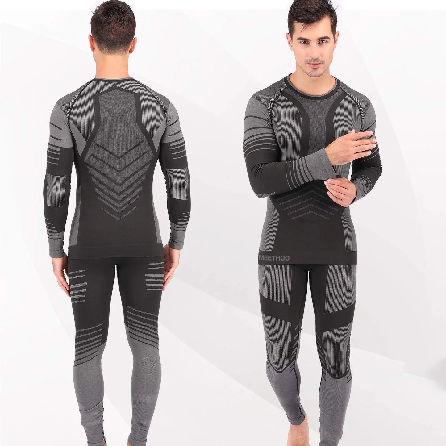 Men's Thermal Underwear Set Winter Gear Men Base Layer Long Johns Bottom