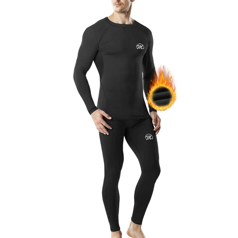 Men's Thermal Underwear Suit , Wicking Long Johns Sport Set – MEETWEE