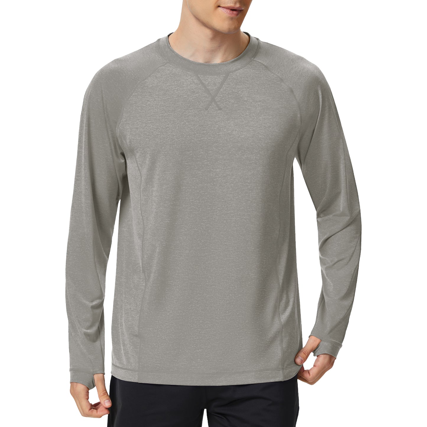 Rash Guard Swim Shirts for Men UPF 50+ Sun Protection UV Shirt Men's Fishing Running Water T-Shirt