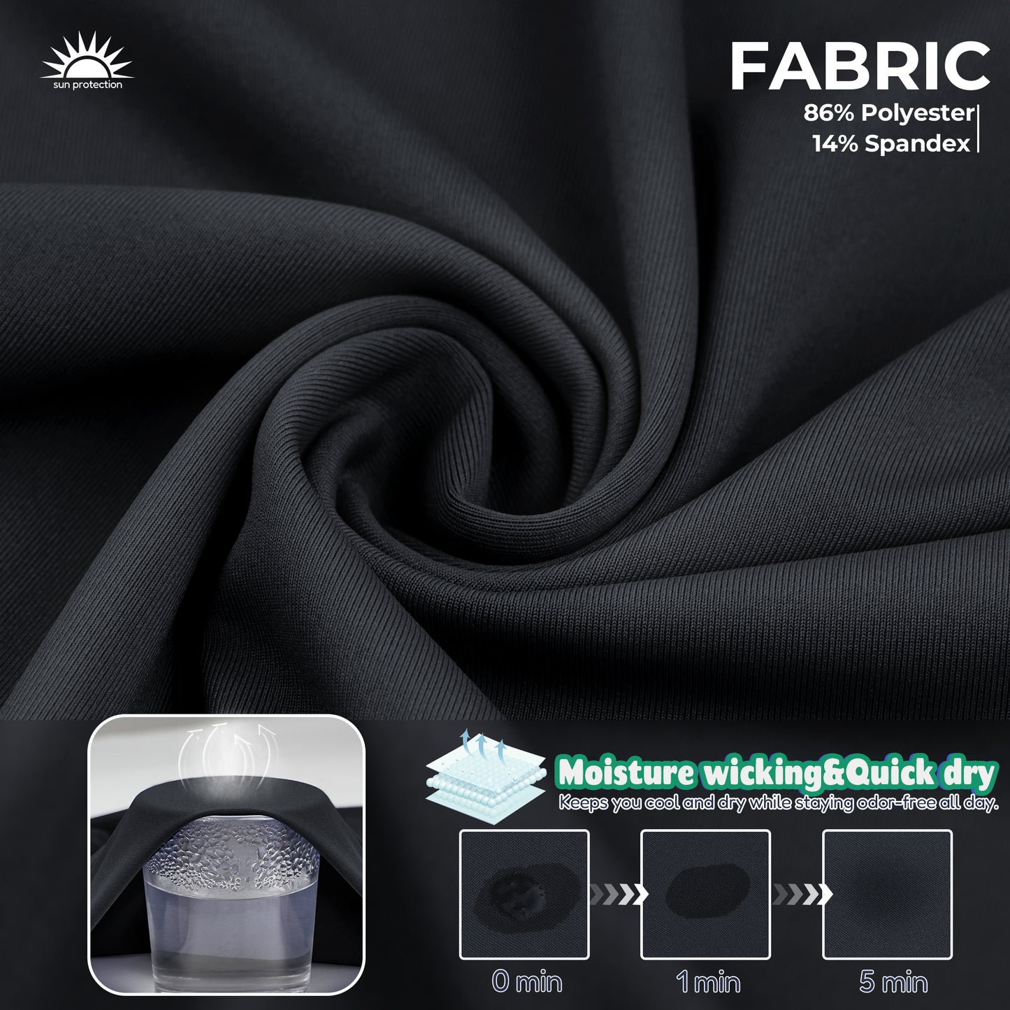 Boys Compression Shirt Youth Tights Athletic Undershirt Kids Base Layer T-Shirt UPF 50 Sun Protect Tops