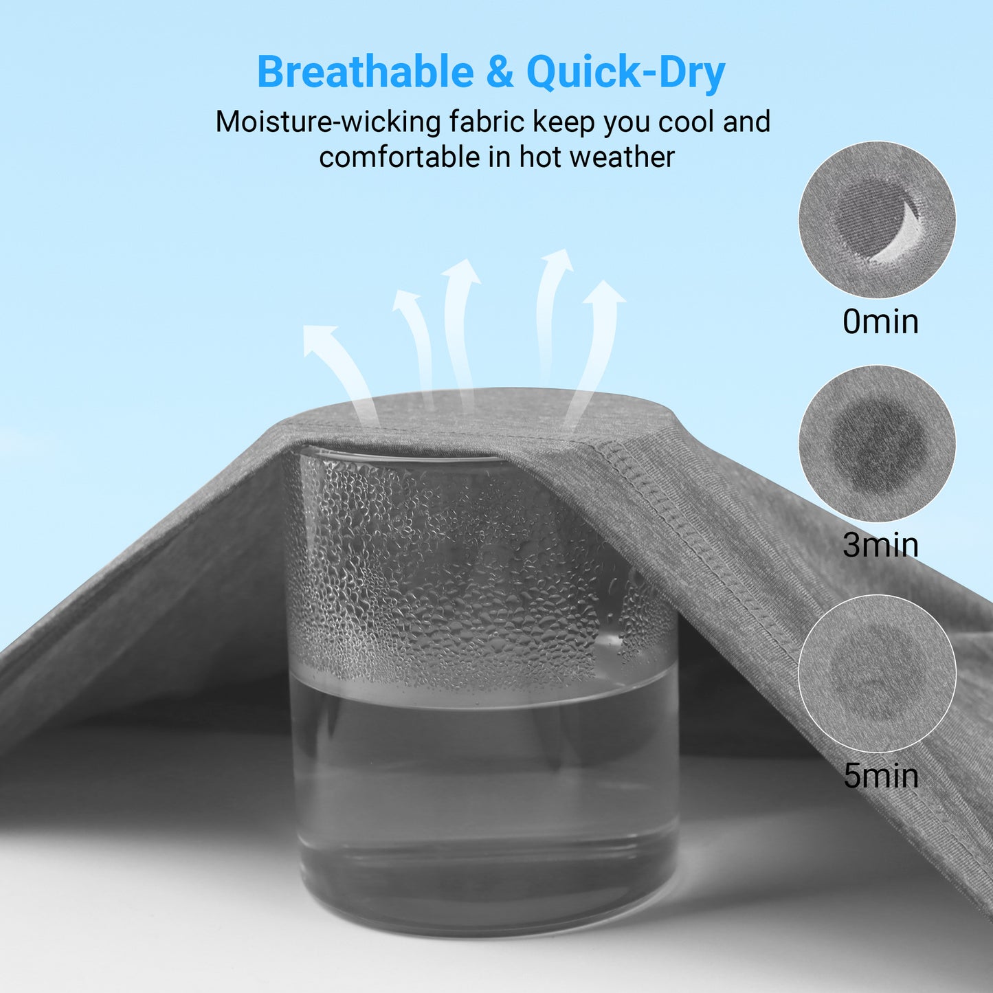 Rash Guard Swim Shirts for Men UPF 50+ Sun Protection UV Shirt Men's Fishing Running Water T-Shirt