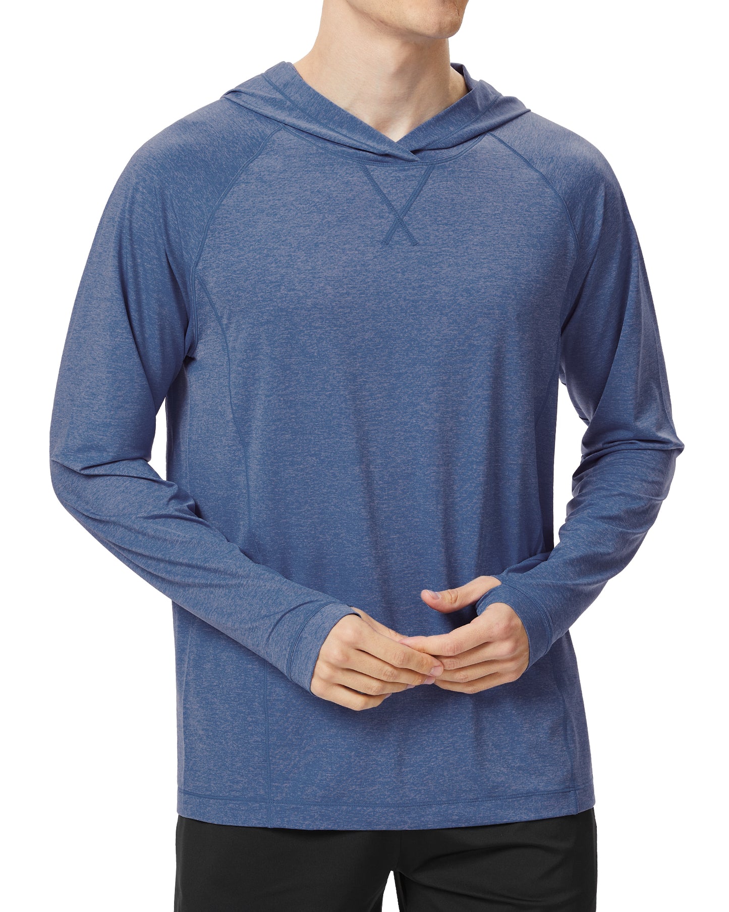 Fishing Shirts for Men Long Sleeve: UPF 100+ UV Sun Protection Hoodie - Swimming Hiking Outdoor Running Rash Guard