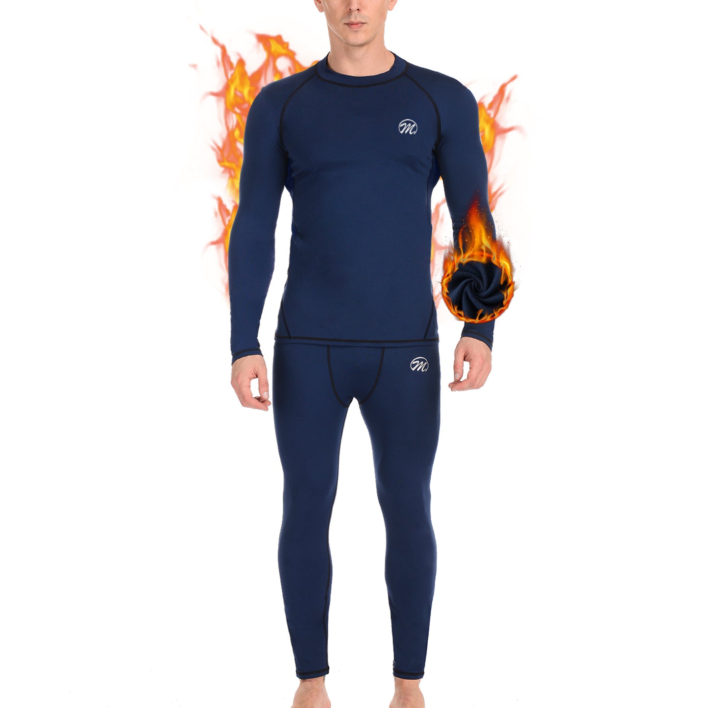 Men's Base Layer Warm Thermal Underwear Set