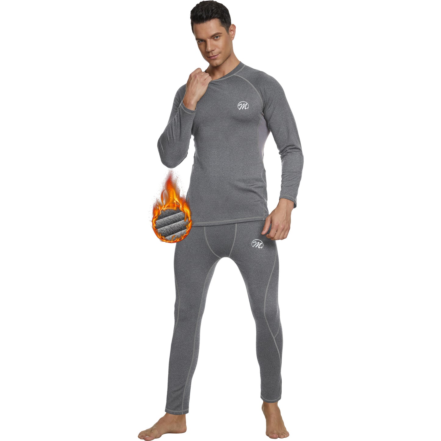 Thermal Underwear for Men Winter Quick Dry Base Layer