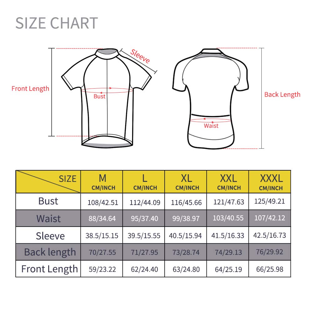 Men’s Cycling Jersey With Pockets Zipper Biking Jacket