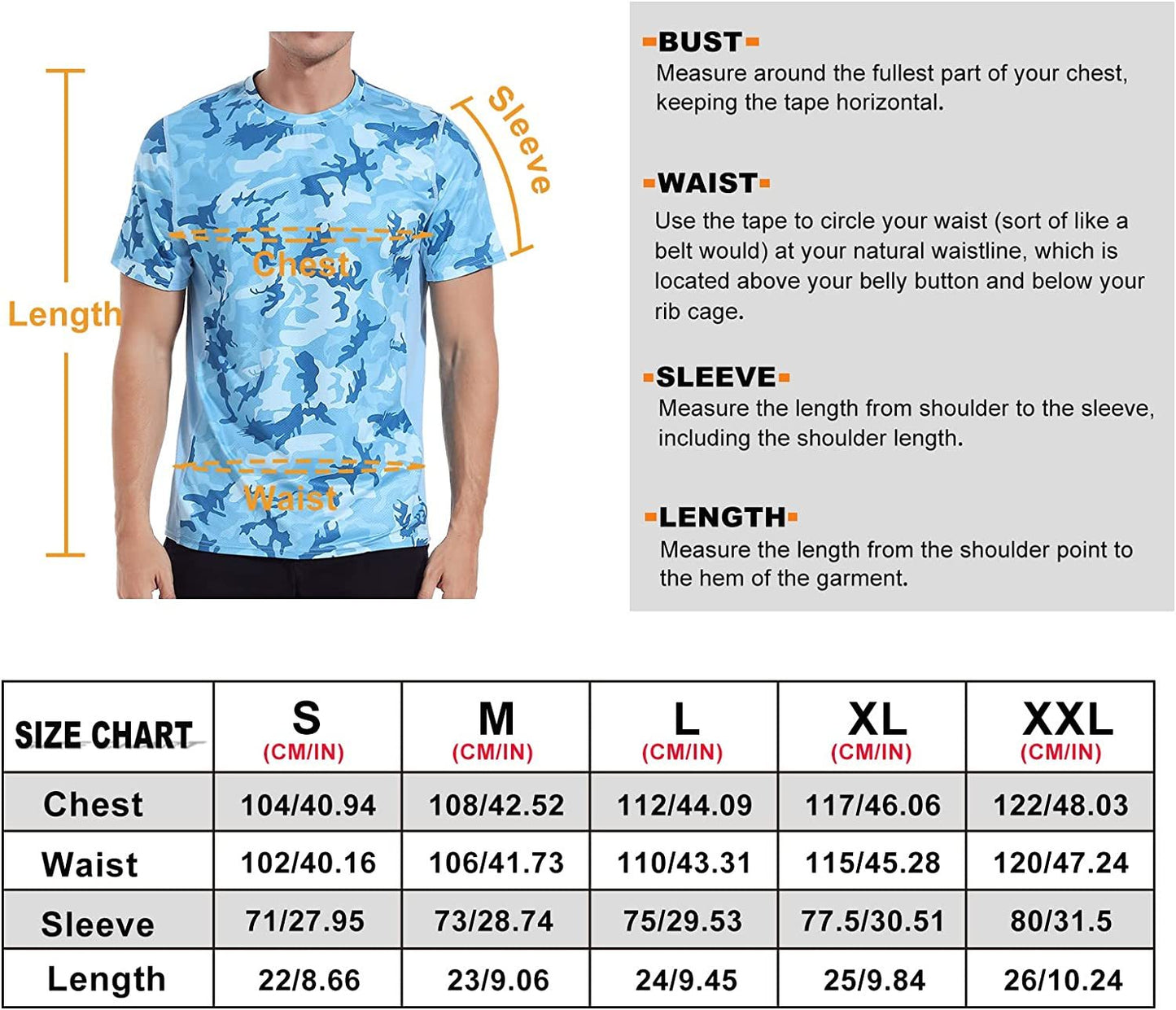 Men’s Rash Guard, Rash Vest UPF 50+ Short Sleeve T Shirt UV Sun Protection Top for Running Surfing Sports