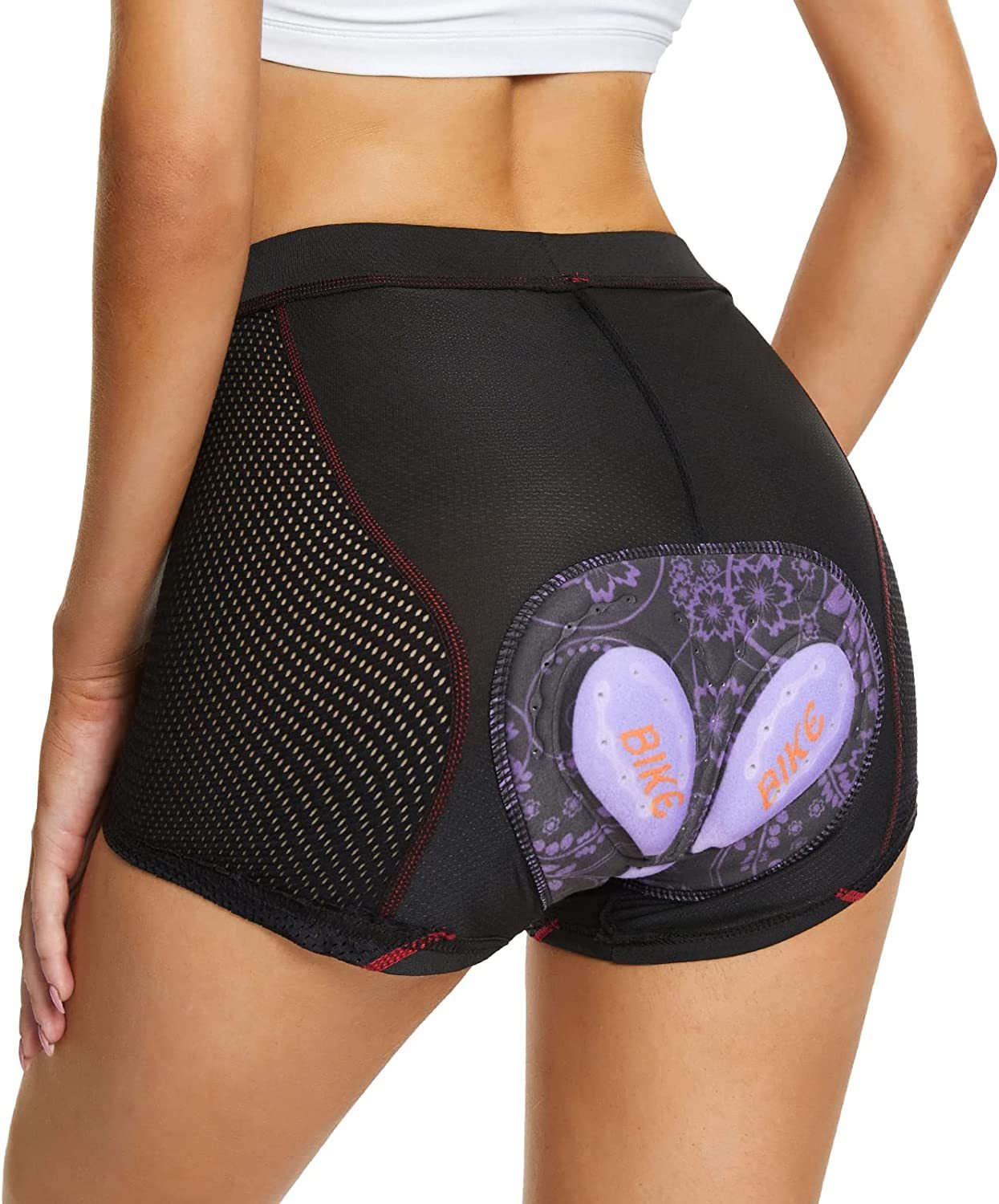 Women's Cycling Underwear, 4D Padded Gel Bike Shorts Lightweight Quick Dry Cycling Knickers