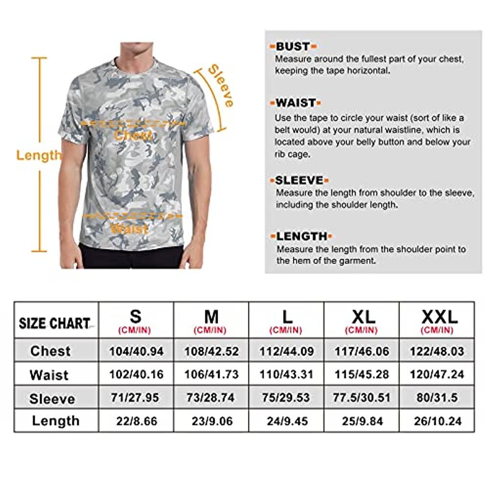 Men’s Rash Guard, Rash Vest UPF 50+ Short Sleeve T Shirt UV Sun Protection Top for Running Surfing Sports