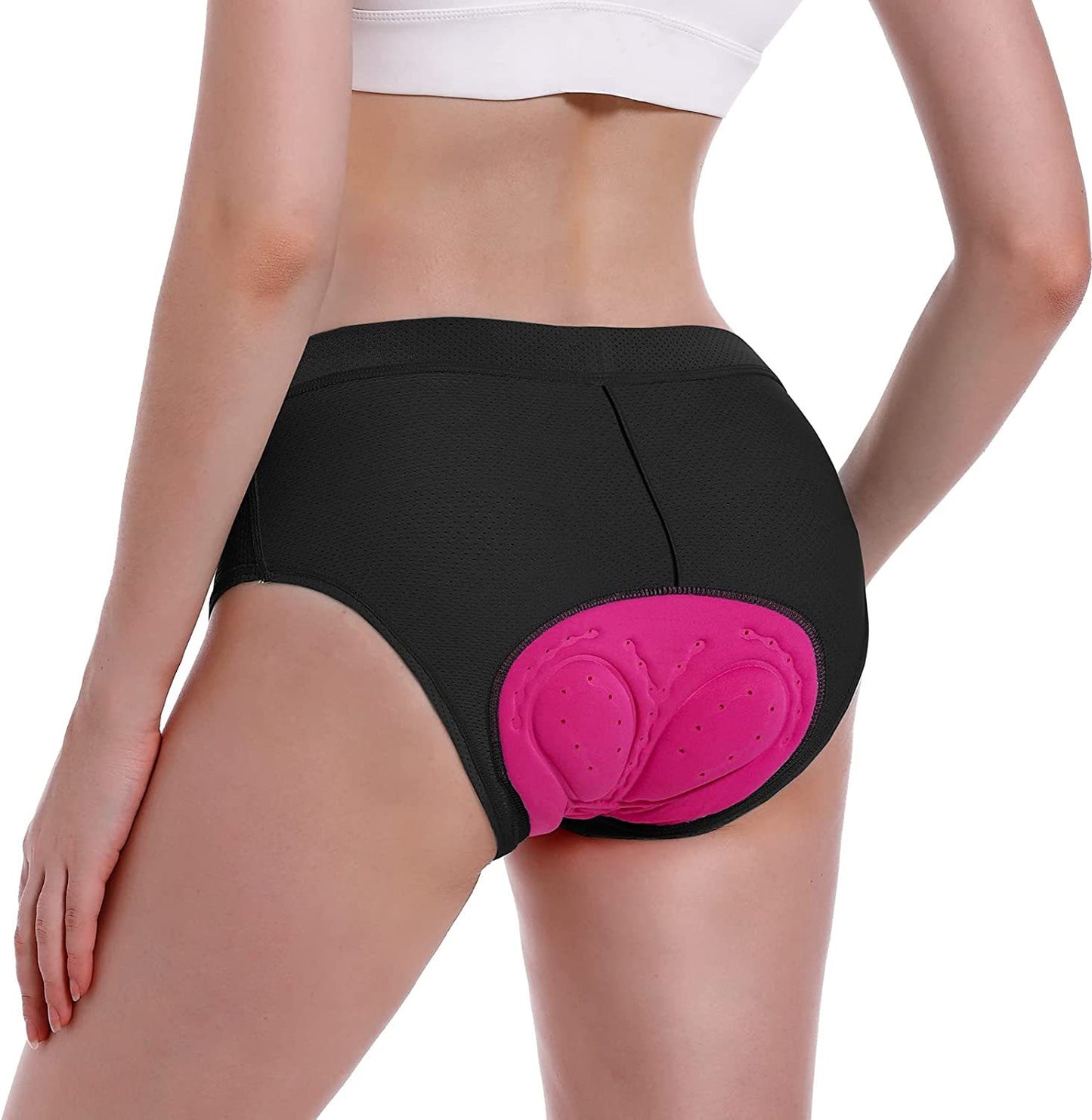 Women's Cycling Underwear, 4D Padded Gel Bike Shorts Lightweight Quick Dry Cycling Knickers