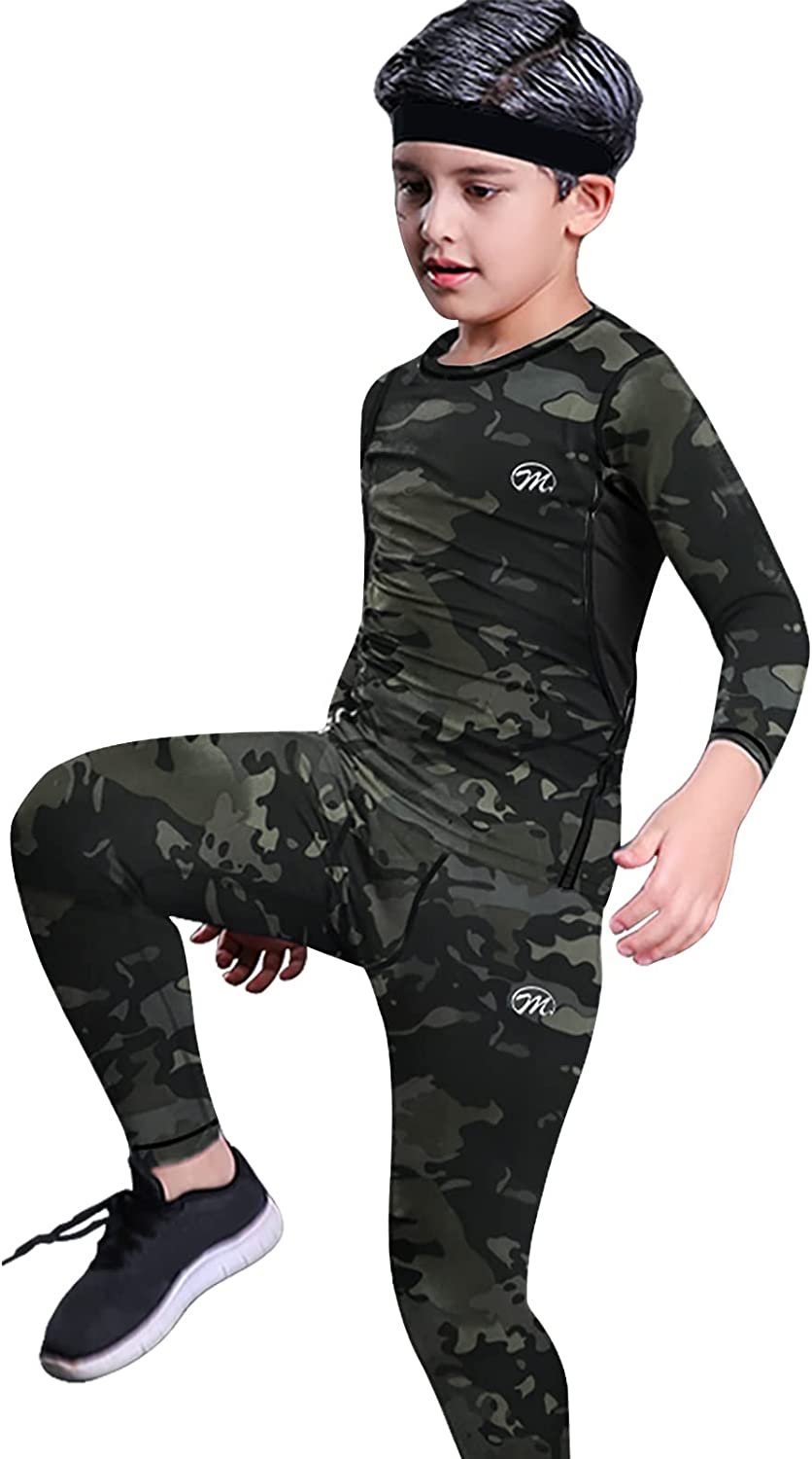 Men's Thermal Underwear Set Fleece Lined Base Layer Pajama Set