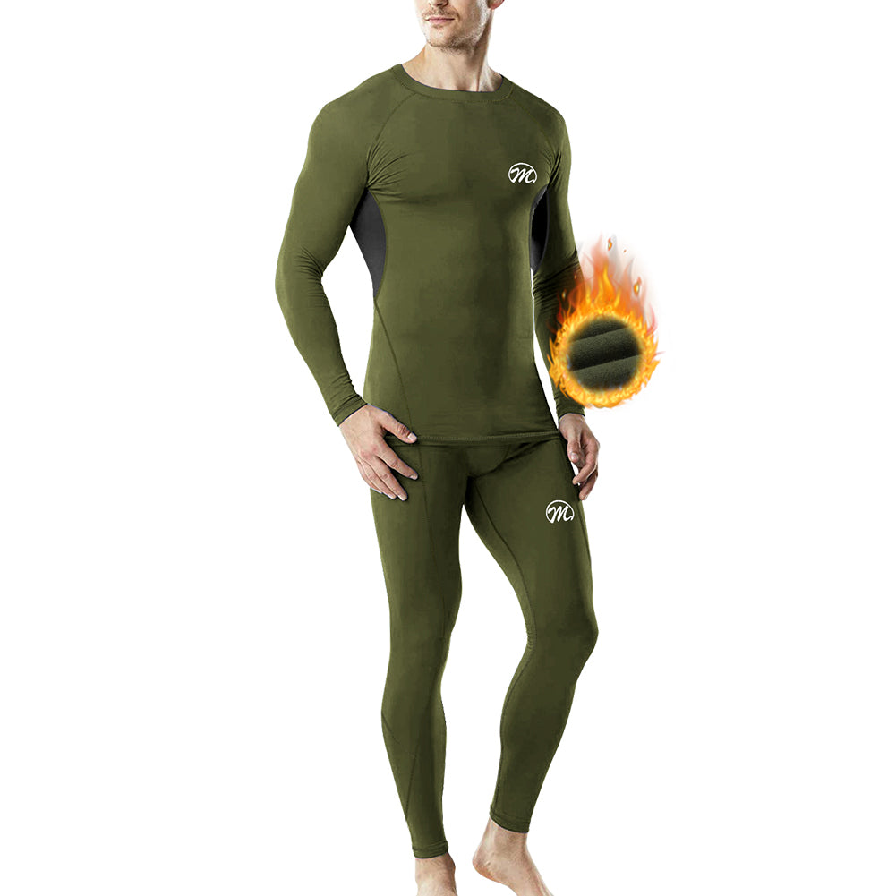 Men’s Thermal Underwear Suit , Wicking Long Johns Quick Dry  Sport  Set Meetyoo - Meetyooshop-DealsGloble